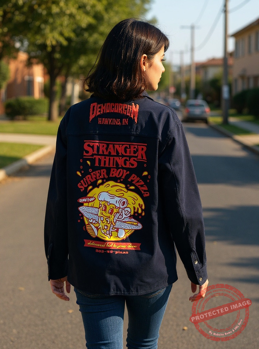 Alternative view of Jacket Stranger Things