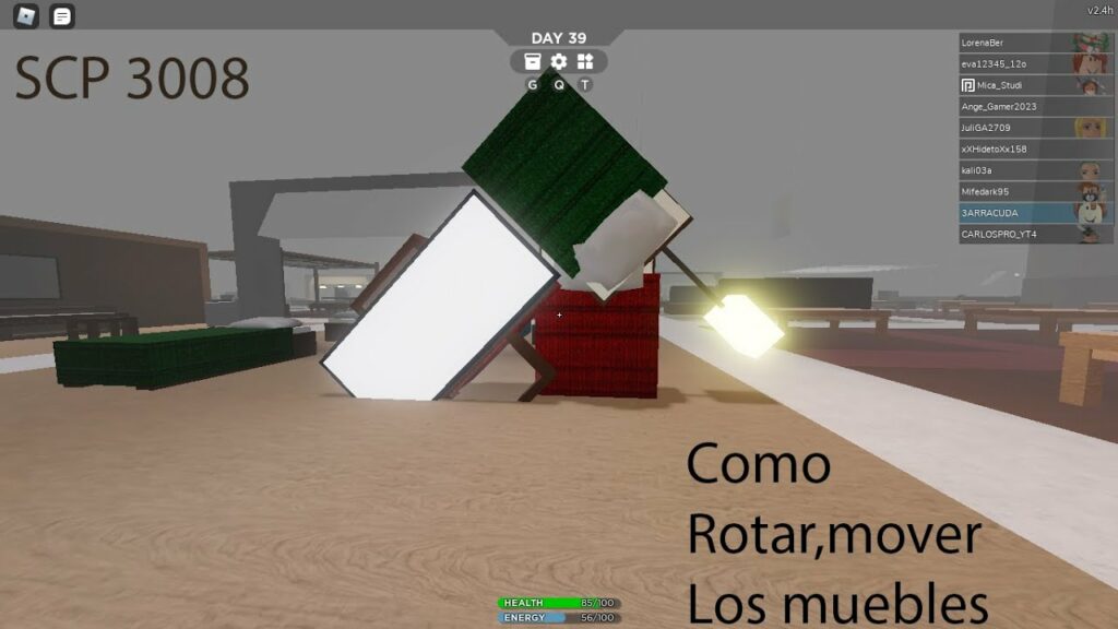 How To Whistle In 3008 Roblox TODORBX 2025 Todos Los Controles De SCP 3008 Roblox 1024x576 
