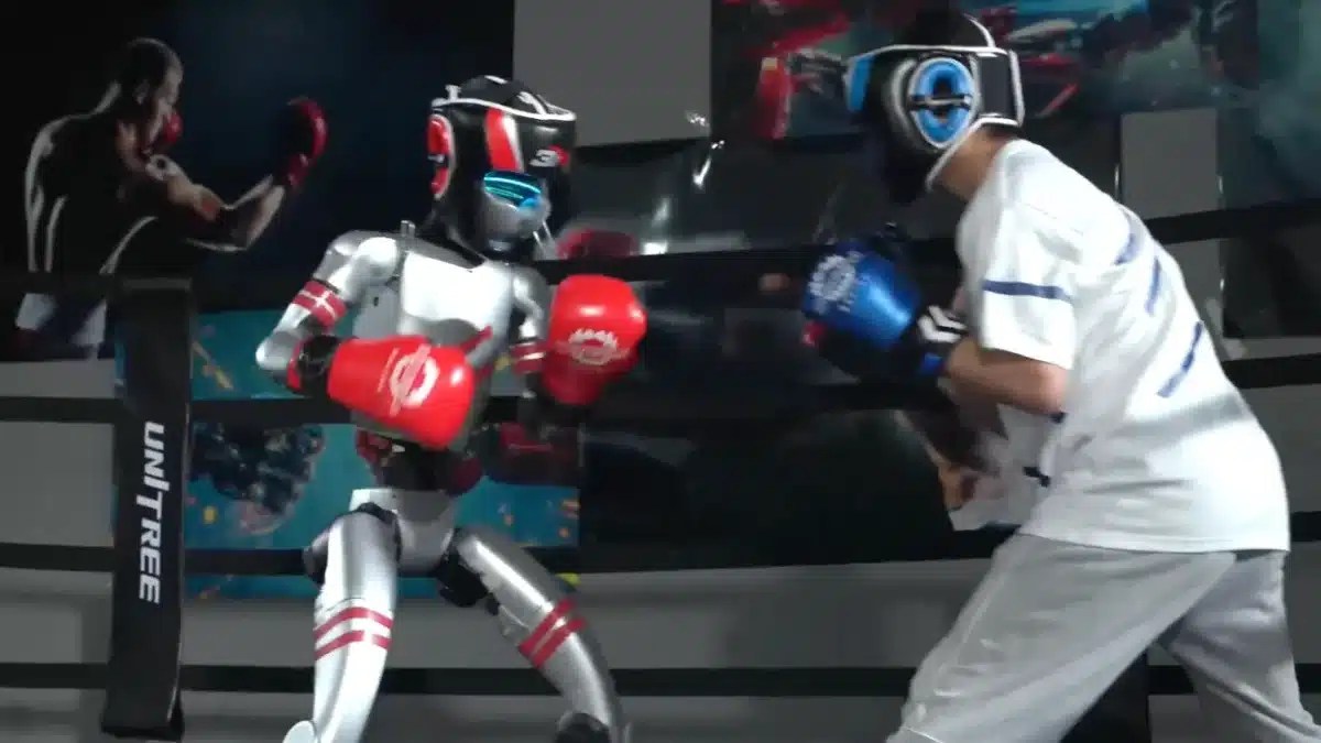 El robot que boxea