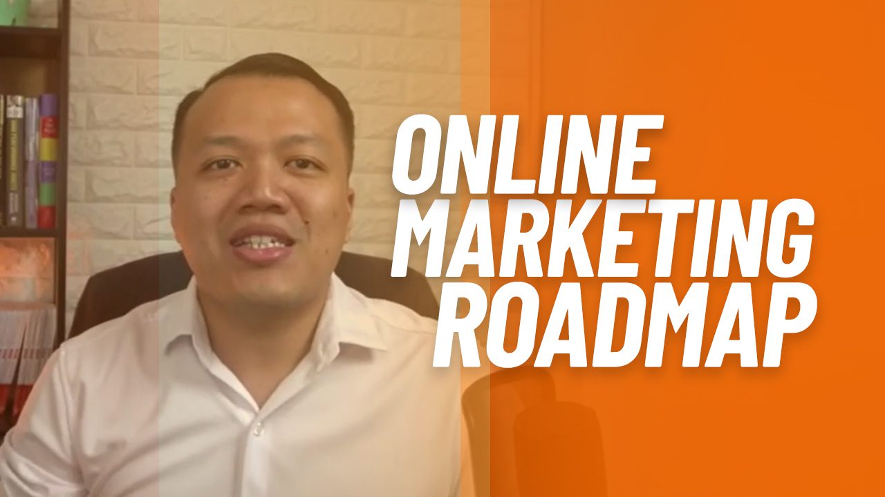 Thumbnail Bertuliskan "Online Marketing Roadmap"