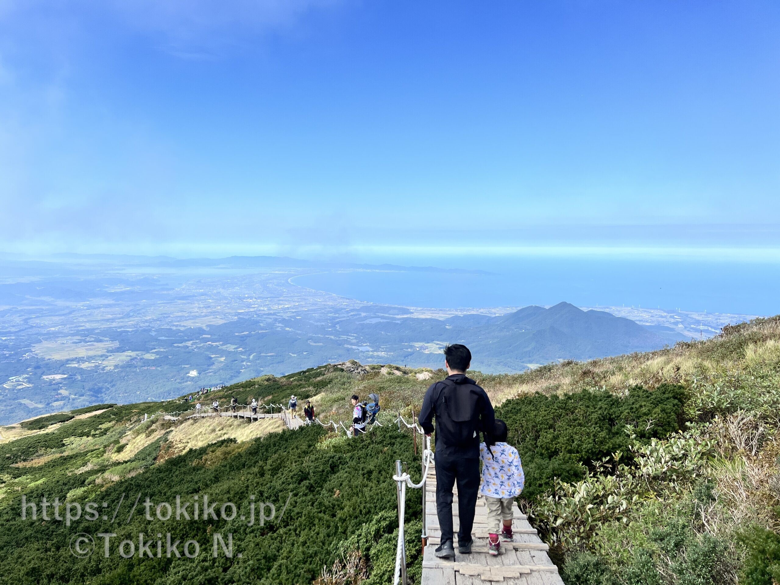 伯耆大山 子連れ登山