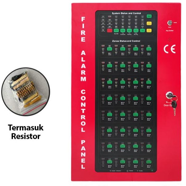 Control Panel Alarm Kebakaran 12 Zone Aseanware MCFA