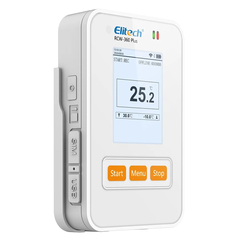 Elitech RCW 360 Plus 4G Temperature Humidity Data Logger