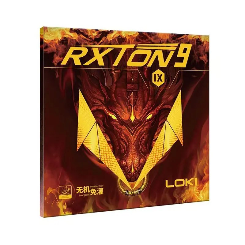 Loki Rxton 9 ITTF Approved Sticky Offensive Table Tennis Rubber