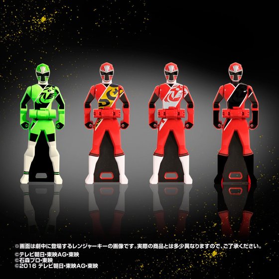 Ranger Key Set 2000th Edition Contents Revealed – The Tokusatsu