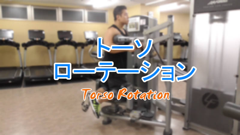 トーソマシン（腹横） 脇腹＞ロータリートーソ ：基本編 - YouTube