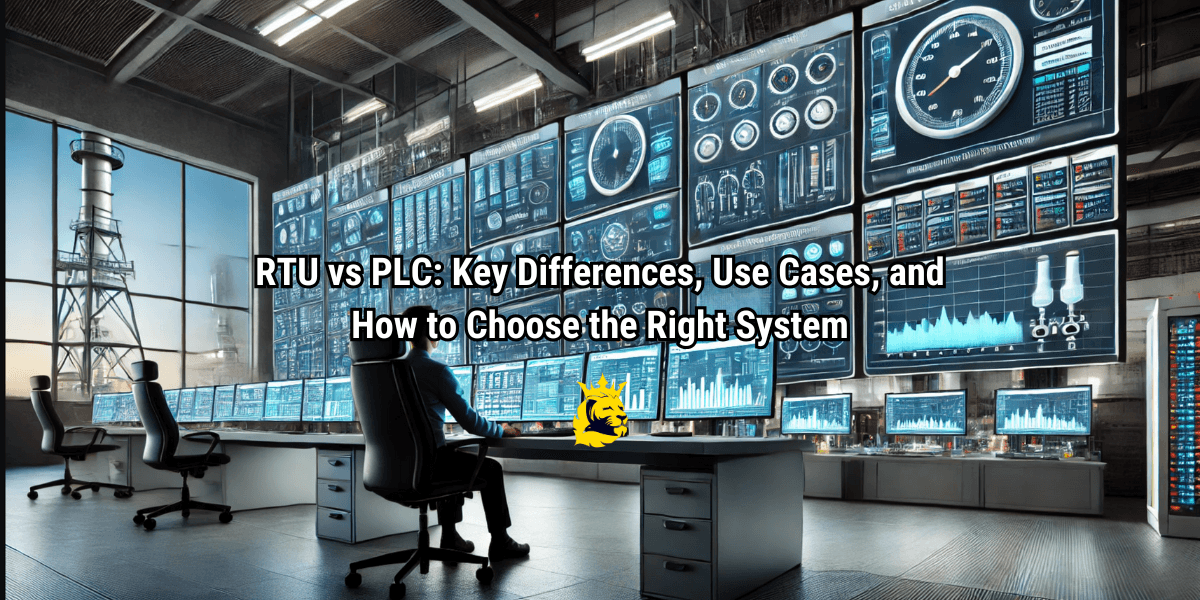 RTU vs PLC: Key Differences, Use Cases, and How to Choose the Right System