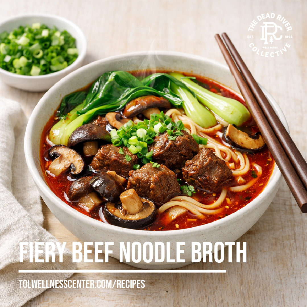 Fiery Beef Noodle Broth