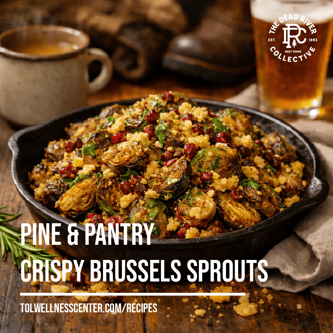 Pine & Pantry Crispy Brussels Sprouts