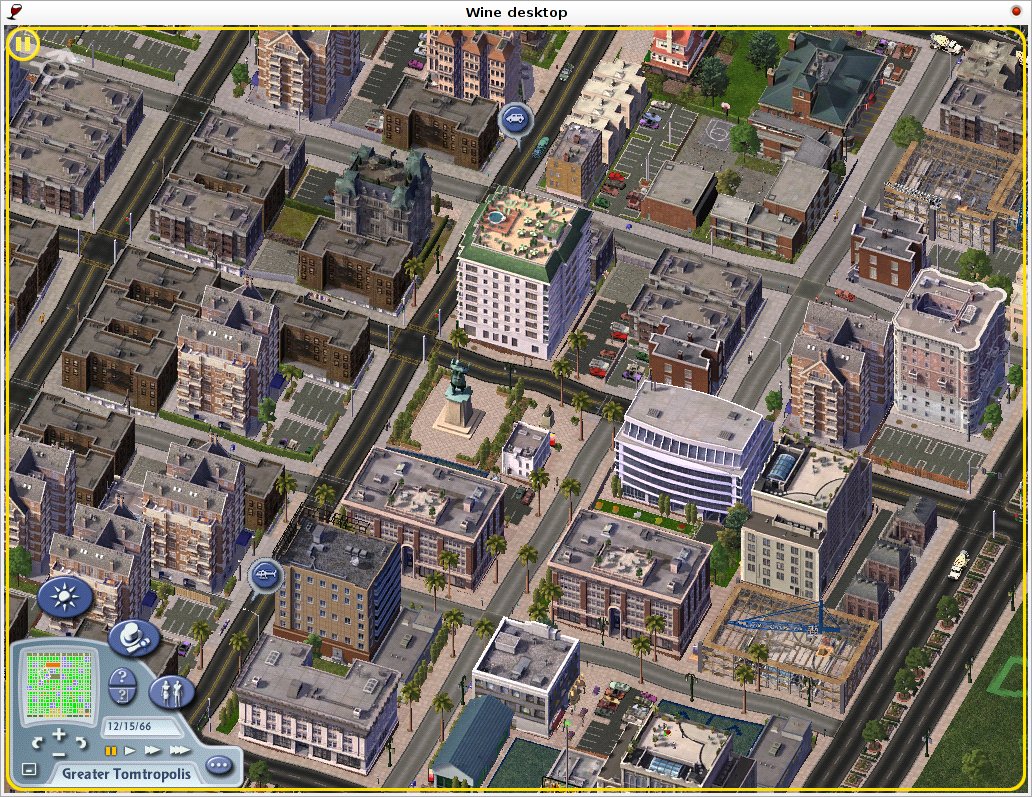 El 9 de noviembre de 2011, electronic arts lanzó la versión del juego para android. SimCity 4 on Ubuntu with Wine | Tombuntu