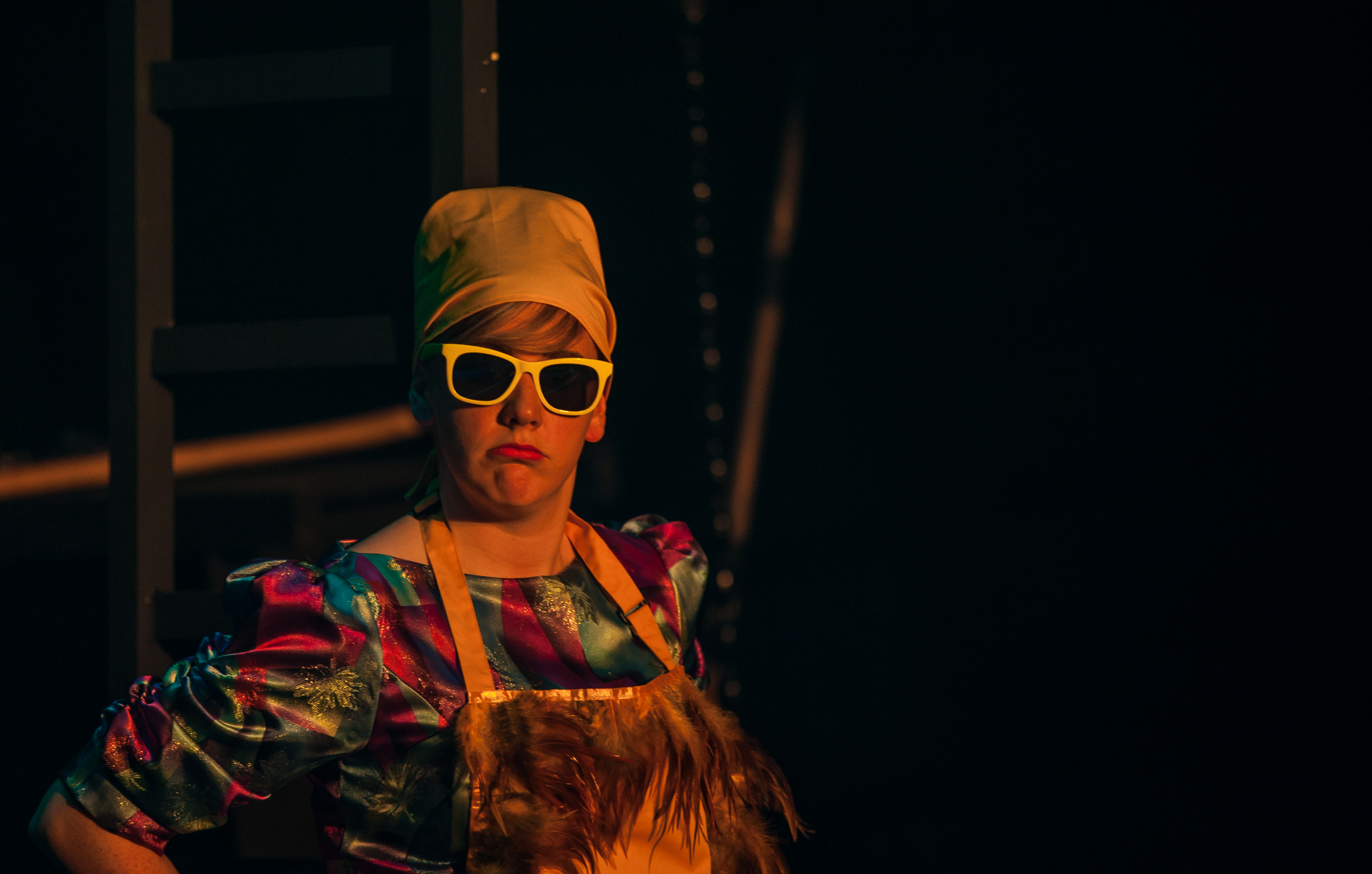 Hannah Carnegie (Hen) in Into the Woods. Photo by Keith Dixon.