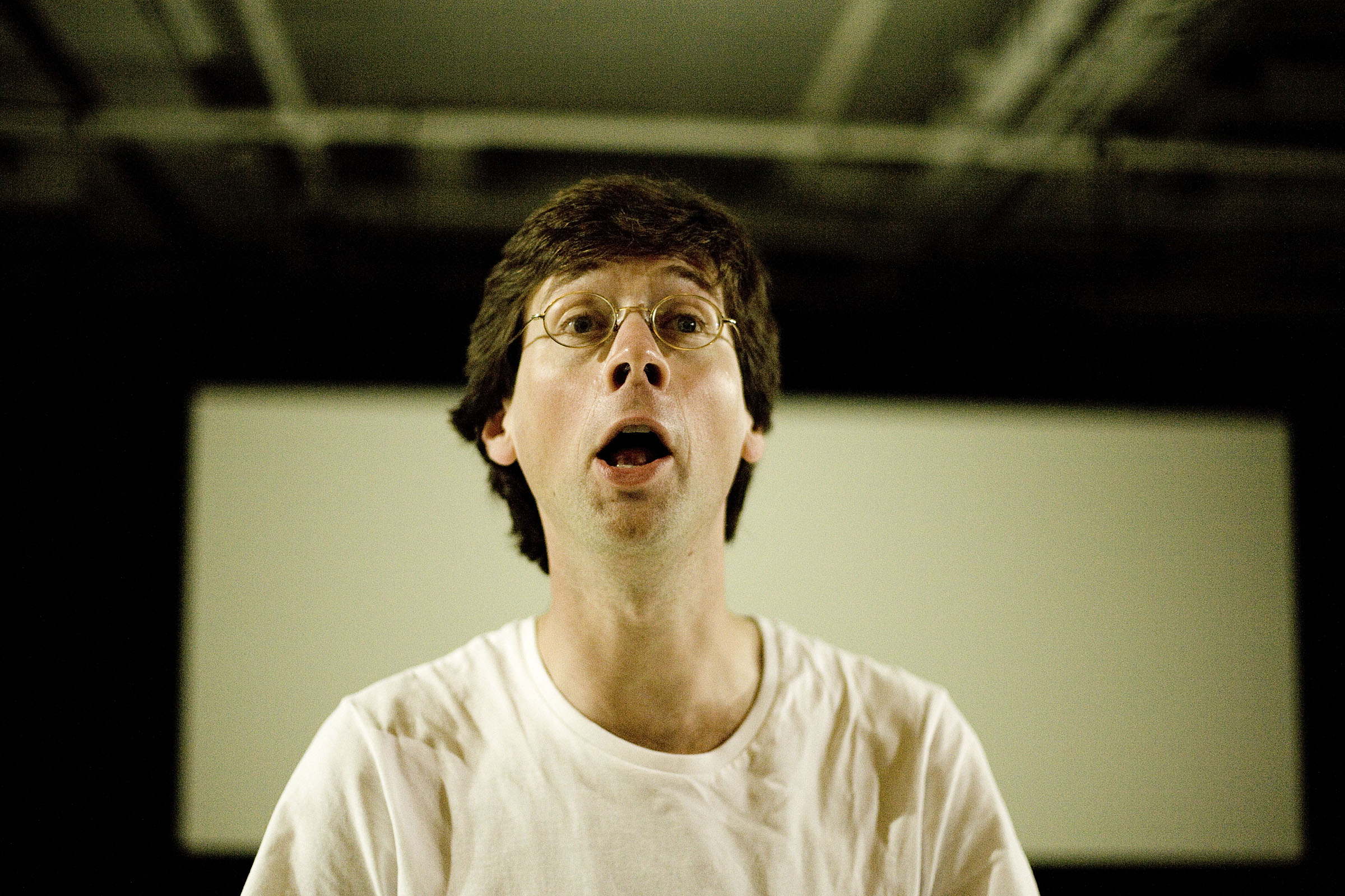 Manchán Magan in Broken Croí/Heart Briste. Photo by Fiona Morgan.