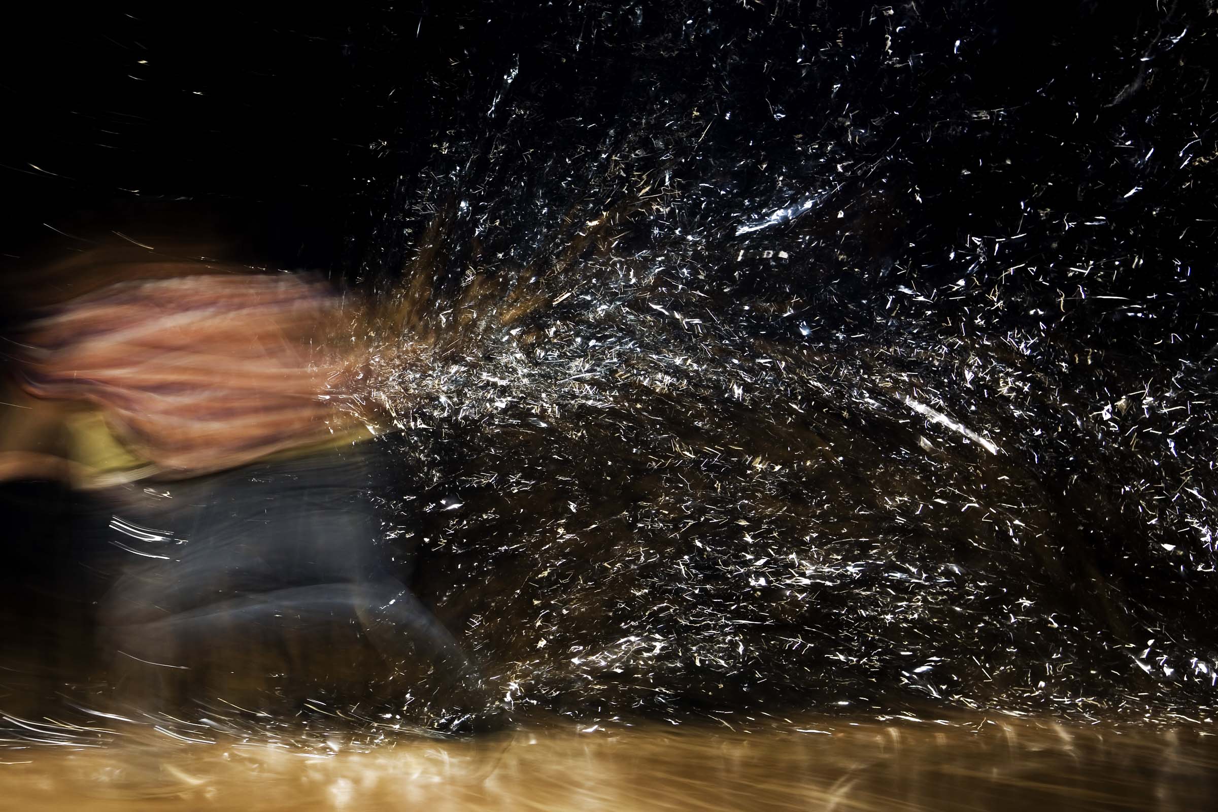 Dylan Kennedy (Seán) in All Over Town. Photo by Fiona Morgan