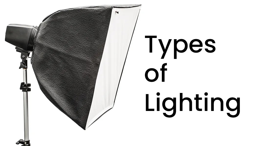 types of lighting for photography blog article header image