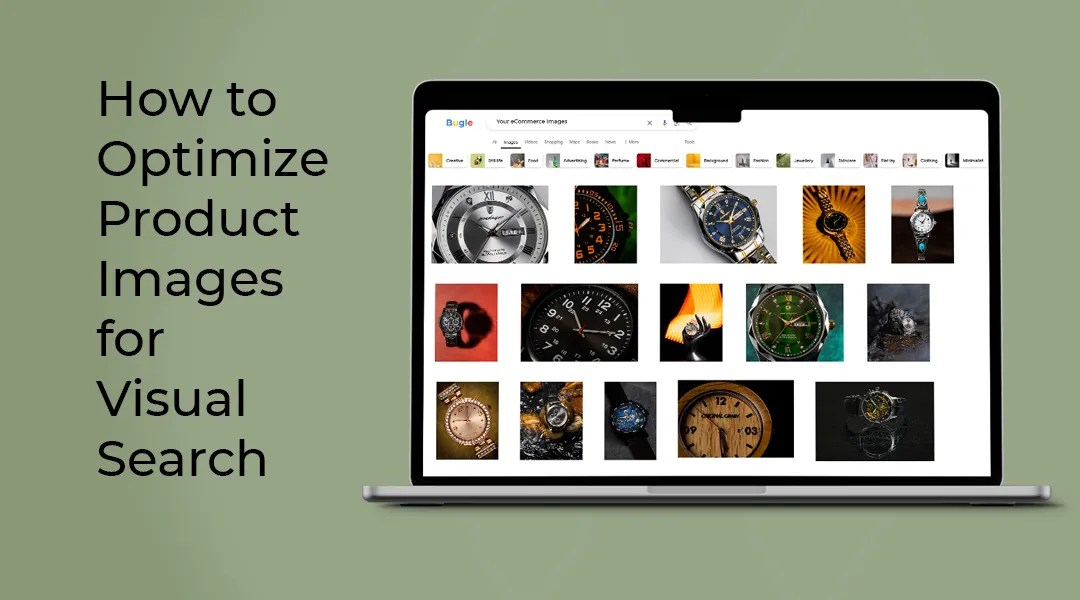 How to Optimize Product Images for Visual Search - a blog article feature image.