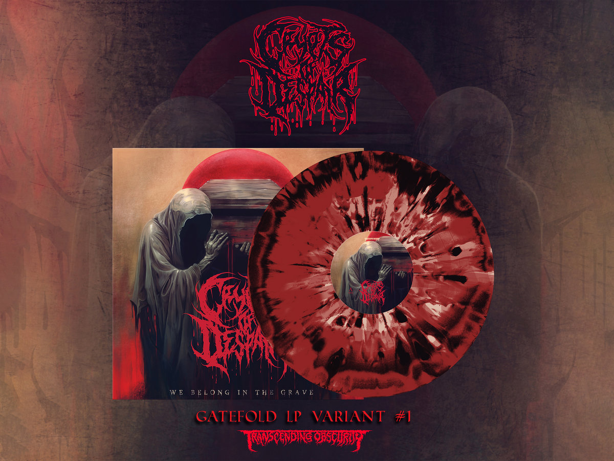 CRYPTS OF DESPAIR - We Belong In The Grave Gatefold LP with