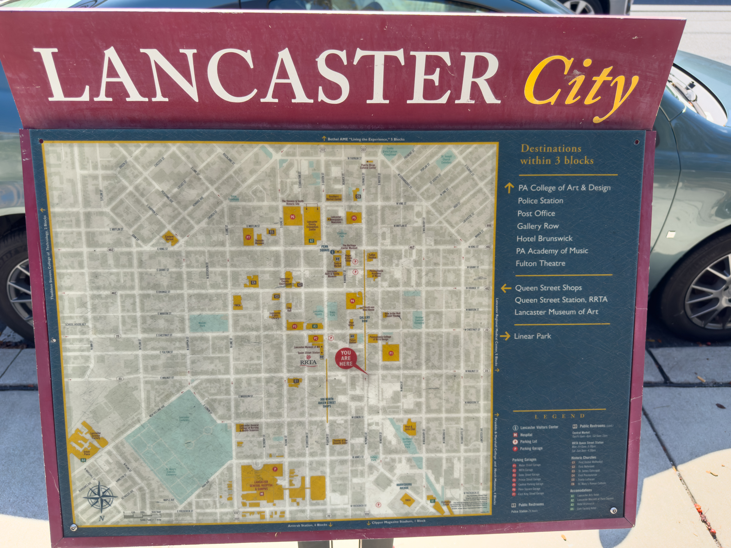 Lancaster City Map Being And Formulating IMG 3413 