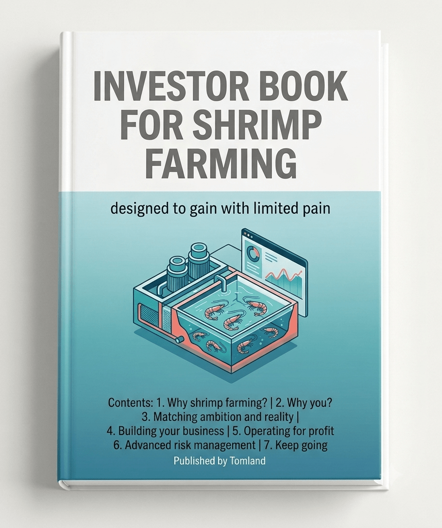 Read more about the article INVESTOR BOOK FOR SHRIMP FARMING