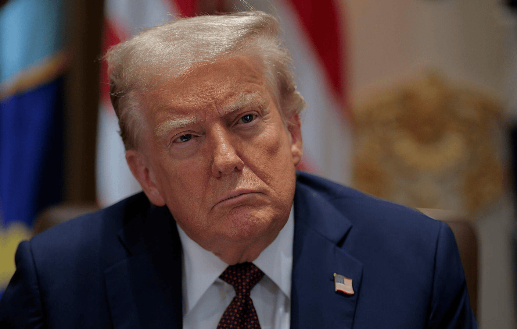 President Trump meets with his Cabinet at the White House