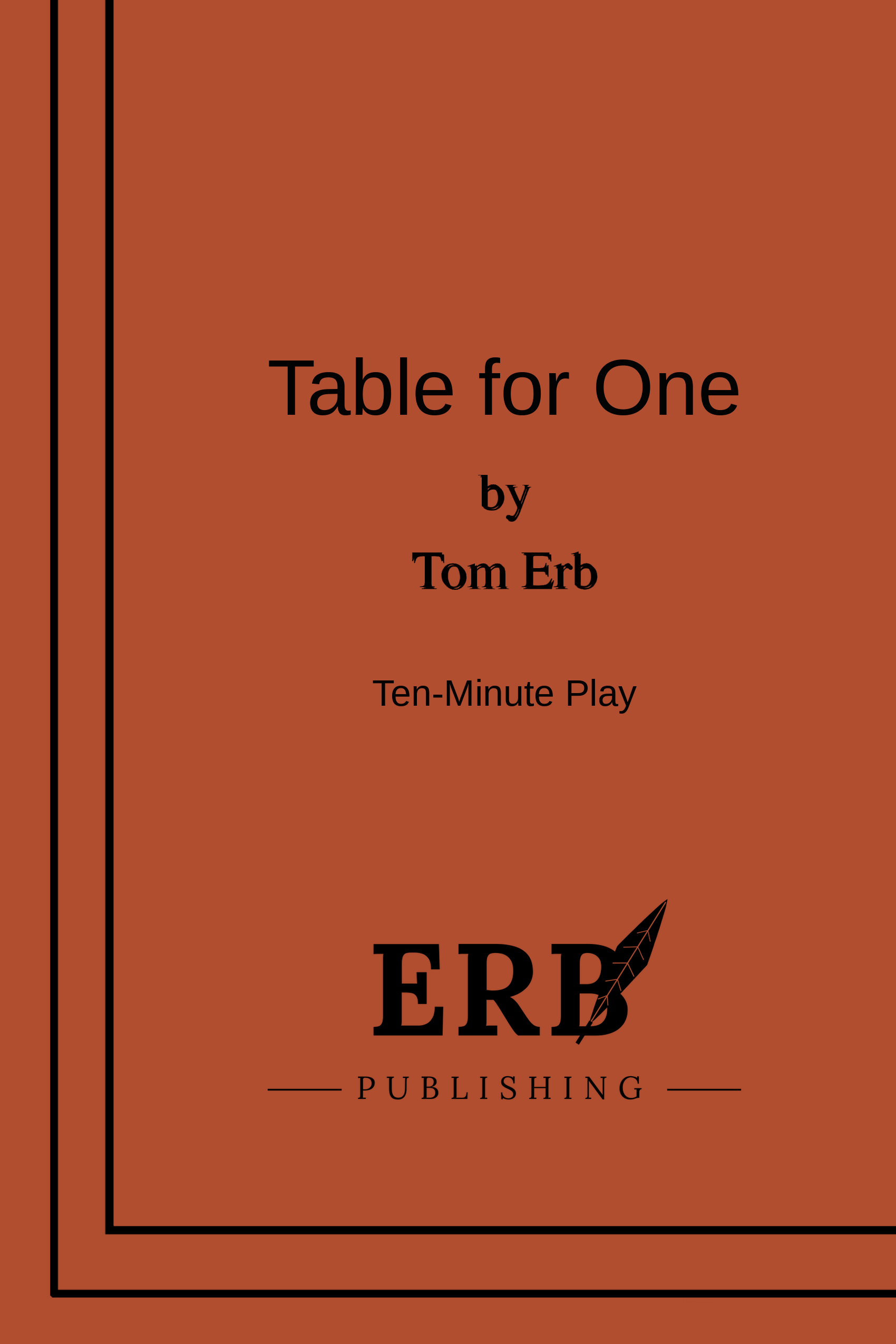 Table for One cover art