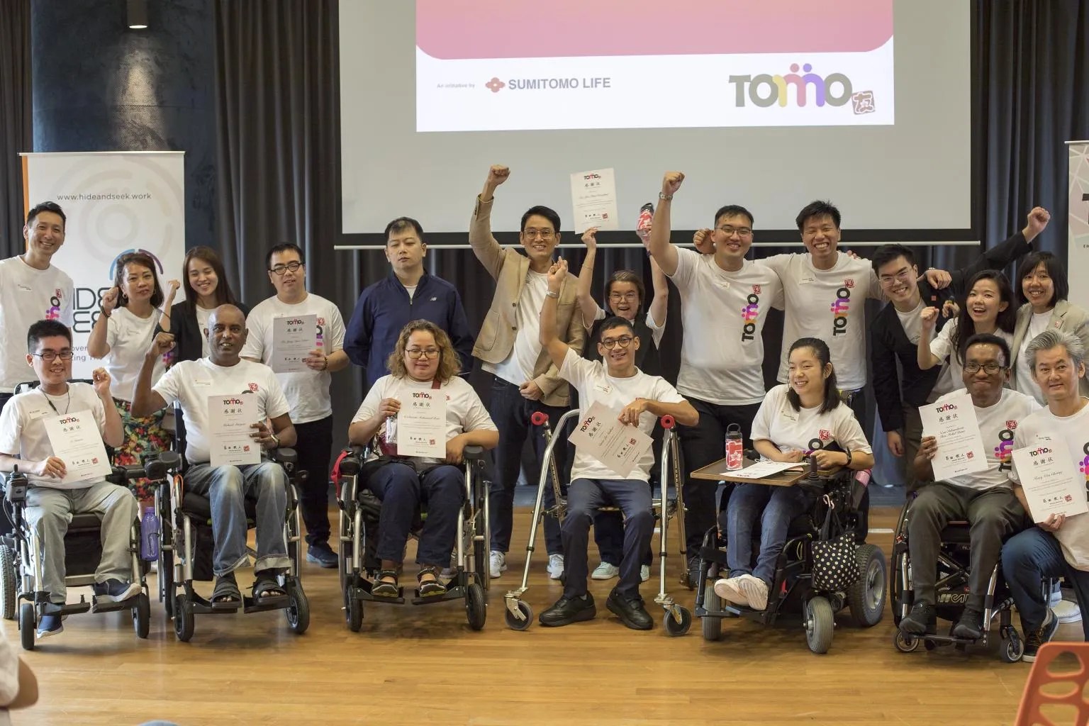 Group photo of TomoWork Talents Phase 2