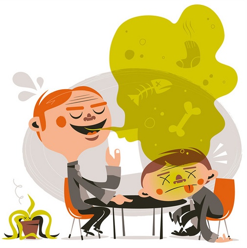 How Bad Does Your Breath Smell? Infographic ⋆ Tom`s Take On Things