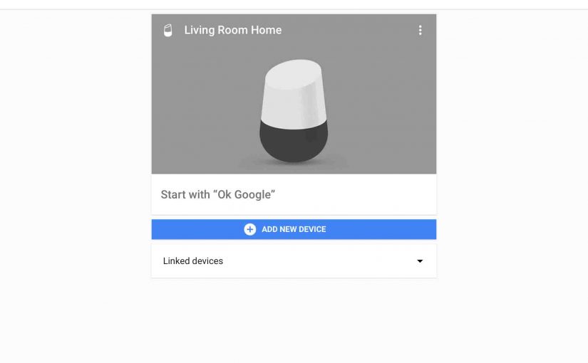 How to reset google home device