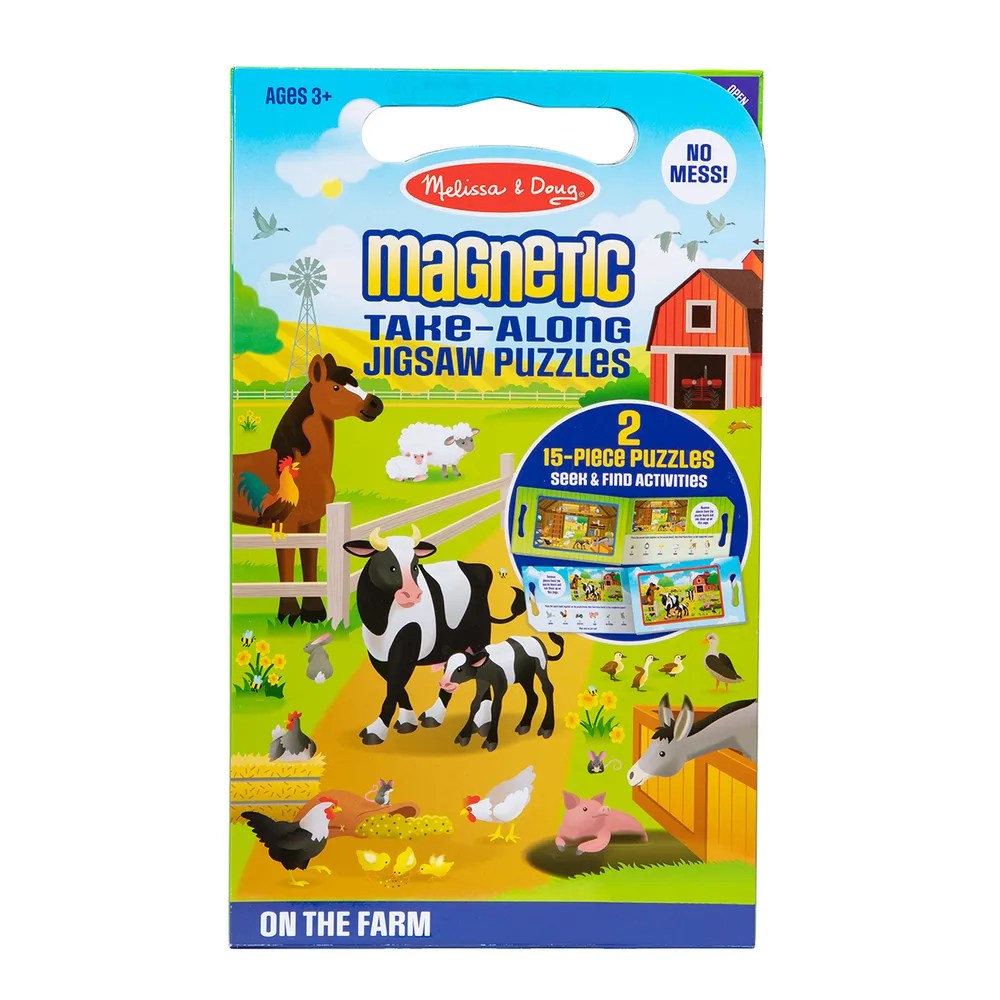Melissa & Doug Take Along Magnetic Jigsaw Puzzles