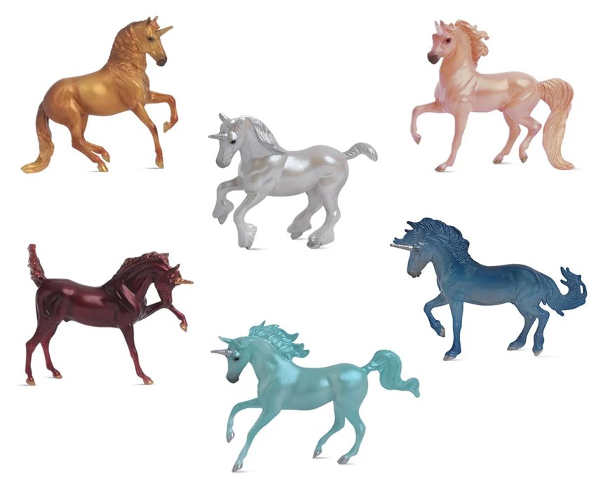 Breyer Mystery Unicorn Surprise: Fire & Ice | Individual Blind Bag