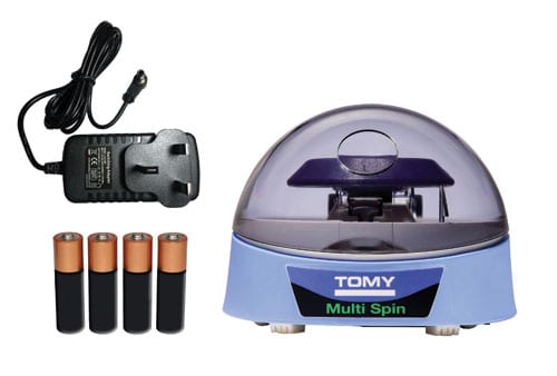Multi Spin Battery-Powered Mini Centrifuge - TOMY