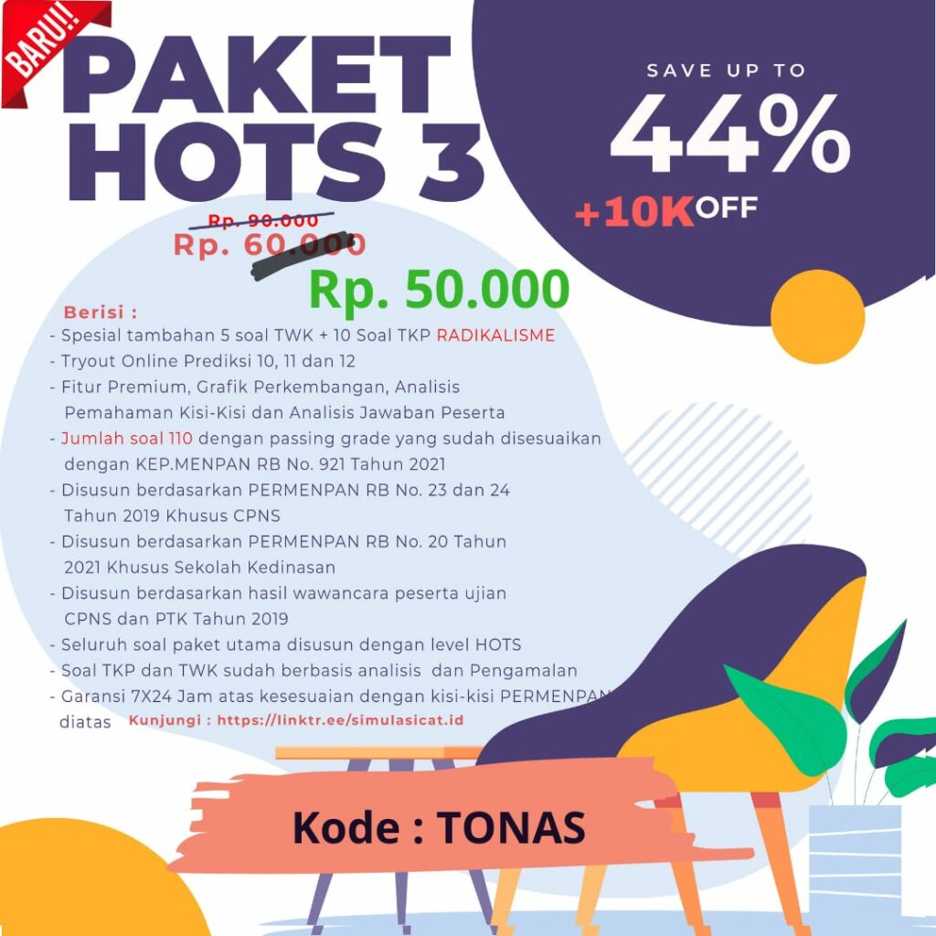 Budi lebih pandai dari agus di biologi. Tryout Online Nasional Tahap 13 2021