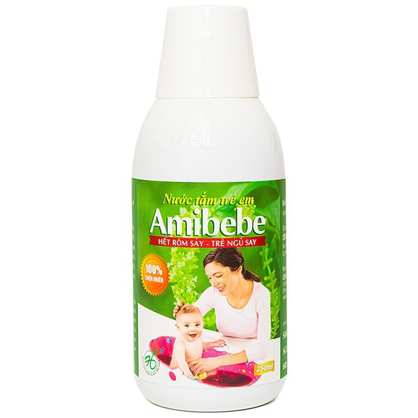 Amibebe - Nước tắm thảo dược cho trẻ sơ sinh và trẻ nhỏ chai 250ml - cvspharmacy - Image 4