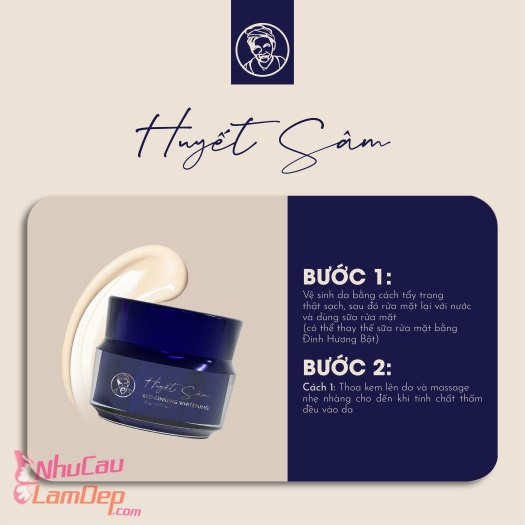 (Tặng Quà) Kem Huyết Sâm Xanh Bà Lão 20gr - Kem Face Tổ Yến Luvis 30g- Tổng Kho Úc Sẵn - Image 4