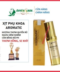 Xịt phụ khoa AROMATIC Quyên lara ,thơm hồng khít-TKU