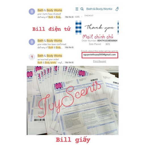 XỊT THƠM FRESH LILACS BATH AND BODYWORKS-TKU Shop - Image 4