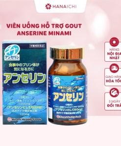 Sẵn Viên uống hỗ trợ Gout Anserine Minami 240 viên-TKUShop