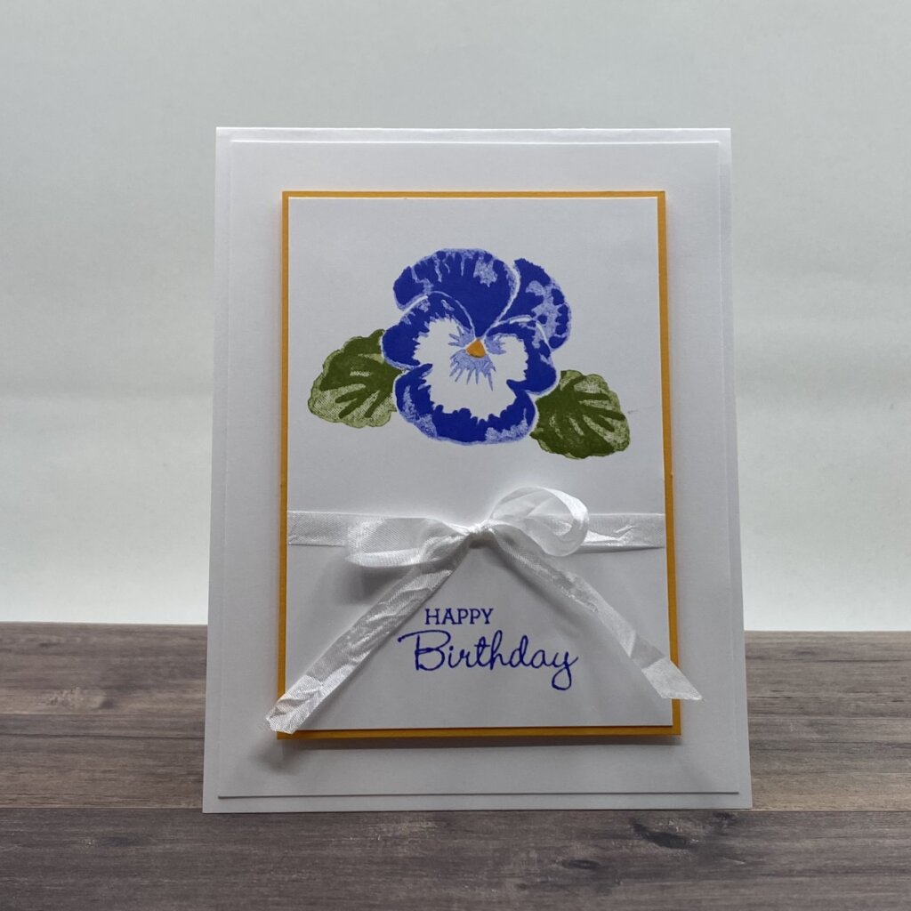 No embossing or die cutting.