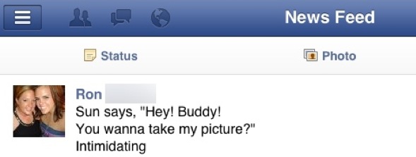 Facebook Mobile Fail