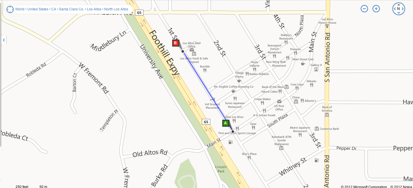 Bing Maps Did the Job