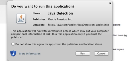 Java Detection Using ... Java