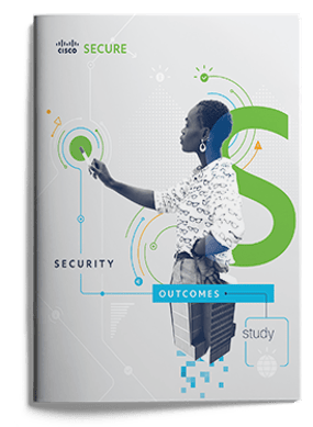 Cover of the Cisco Secure Security Outcomes Study