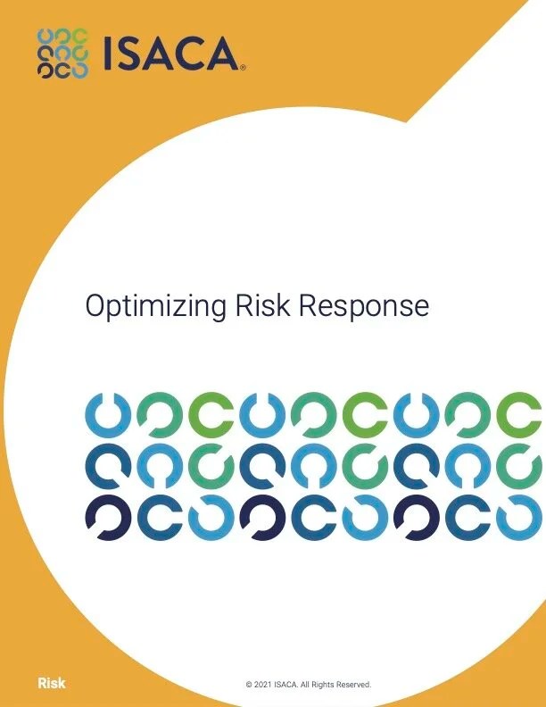 Cover of the ISACA white paper Optimizing Risk Response