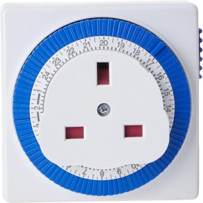 Status 24 Hour Segment Square Timer Switch