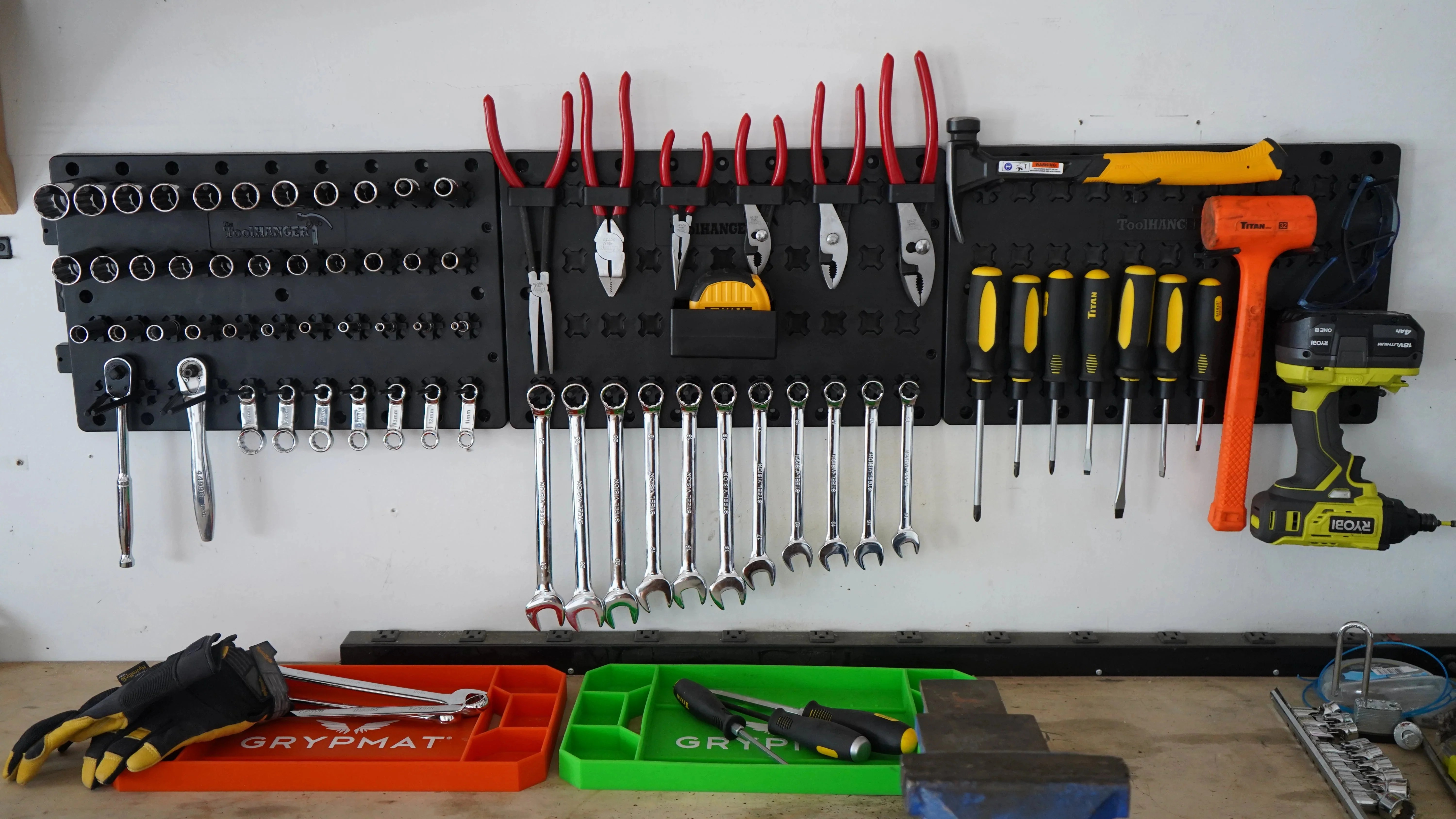 Toolhanger Peg Boards Durable And Customizable Tool Storage Toolbox