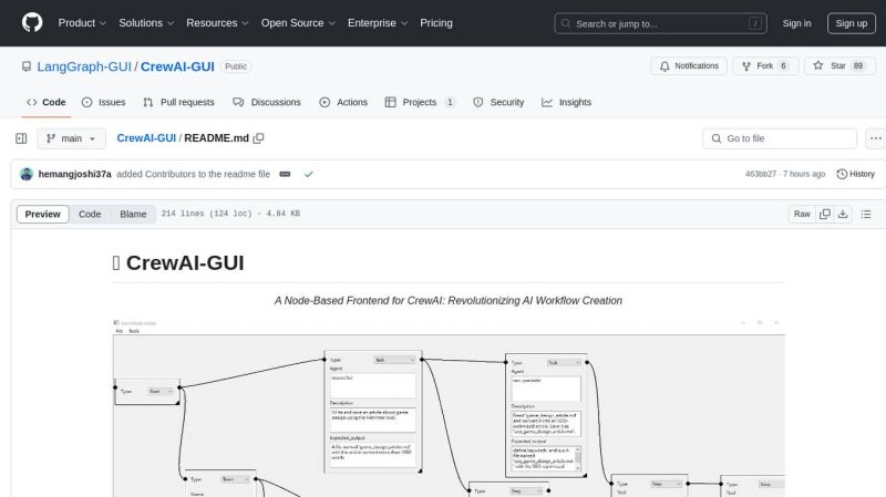 I Made A Gui For Crewai Node Based Visualized Editor R Crewai - Ultra HD Colorful Pictures for Desktop