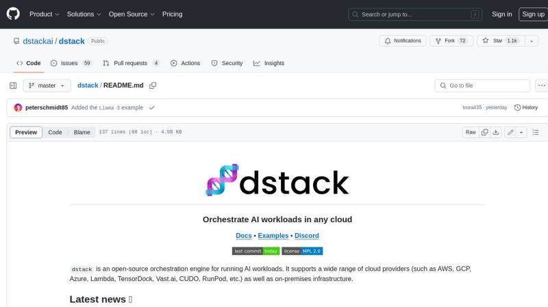 Github Dstackai Dstack Dstack Is An Open Source Control Plane For - Beautiful Nature Wallpaper - Full HD