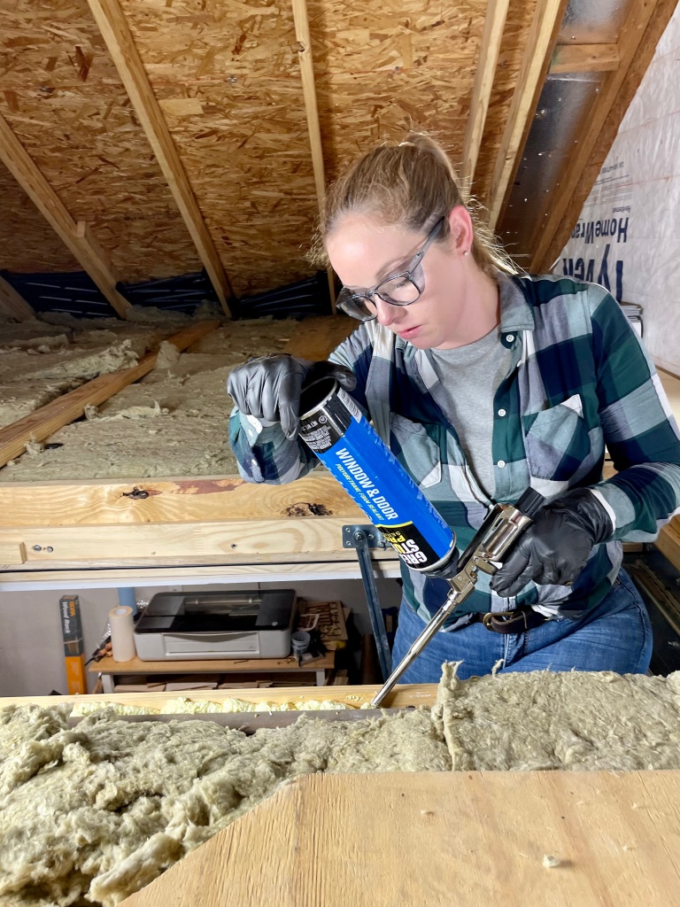 Great Stuff Foam Applications and Results Tool Girl's Garage