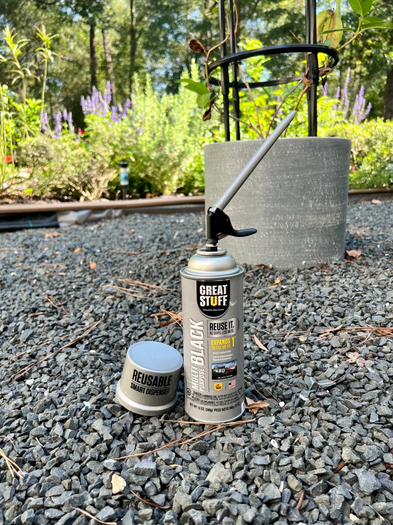 Great Stuff Foam Applications and Results Tool Girl's Garage