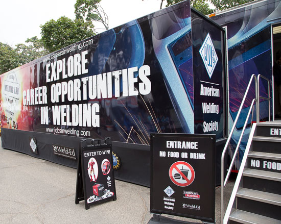 American Welding Society Promo Truck