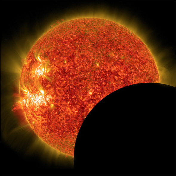 NASA Solar Eclipse Image